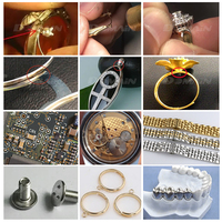 DOMAINLASER Machine de soudage par points pour bijoux avec table pivotante 150W 200W Soudeuse laser pour bijoux de bureau pour argent doré