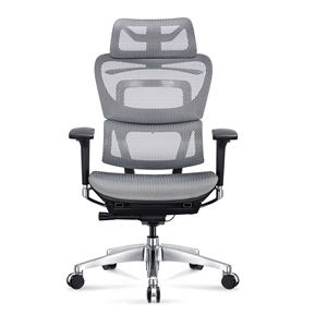 พนักพิงศีรษะแบบปรับนอนได้หรูหราเก้าอี้หมุนได้ตามหลักสรีรศาสตร์พนักพิงสูงใหญ่และสูงที่วางแขน3D สำหรับผู้บริหารเก้าอี้ตาข่ายสำนักงาน - Product Image 5