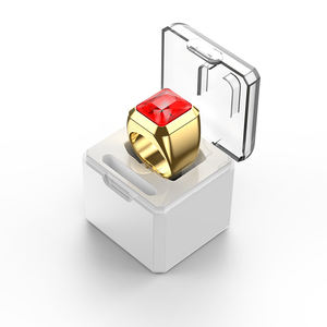 Bague intelligente en diamant pour hommes Santé Fitness Tracker Moniteur de sommeil Fréquence cardiaque Oxygène sanguin <span class=keywords><strong>Lecteur</strong></span> de pression artérielle Réveil - Product Image 5