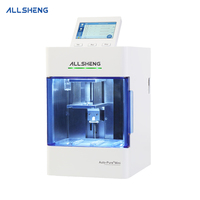 Allsheng Precio automático de virus Rna Proceso de extracción de ADN Kit de sistema de extracción de ácido nucleico directo Máquina de ARN