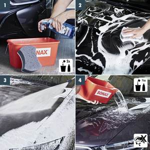 Éponge de lavage de voiture multi-usages, 1 pièce, éponge de nettoyage automobile polyvalente pour carrosserie, roues et surfaces intérieures - Product Image 5