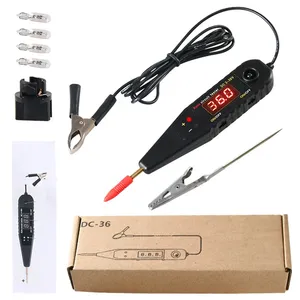 เครื่องทดสอบวงจรอัตโนมัติ ALY DC 0-36V เครื่องทดสอบสัญญาณพัลส์รถยนต์เครื่องทดสอบสัญญาณไฟ <span class=keywords><strong>LED</strong></span> เครื่องมือวิเคราะห์แรงดันไฟฟ้ารถยนต์ - Product Image 2