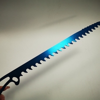 Service de fabrication CNC OEM/ODM pour profilés en aluminium, outils de dégivrage d'hiver en aluminium anodisé bleu