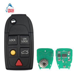 Szmaishi 5 Nút Lật Gấp Từ Xa Chìa Khóa Xe 315Mhz 48 Chip Fcc ID LQNP2T-APU Cho Volvo 2004-2015 PN 8626556 8688799 - Product Image 1