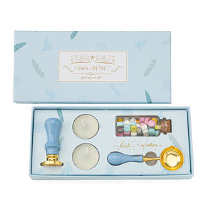 Ensemble de sceaux en cire à cacheter en métal, avec sceau en laque de feu, pour cadeau de remise de diplôme scolaire, enveloppe décorative - Product Image 6