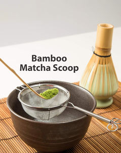 Cuillère à matcha en bambou écologique classique, chashaku, cuillère à poudre en bois pour matcha, ensemble de fouet à matcha en bambou - Product Image 2