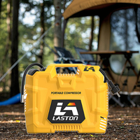 Compresseur d'air portable léger et puissant LASTON CJ1100 sans huile, 1100 W, 1,5 CV, compact et polyvalent