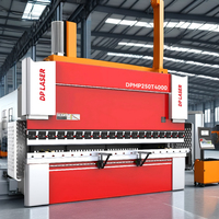 Cintreuse CNC hybride électrique-huile automatique 4000 mm avec contrôle par servomoteur unique et pompe synchronisée pour tôles d'aluminium