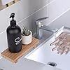 Wooden <b>Storage</b> <b>Tray</b> Rectangle Natural Wood Bathroom Organizers Neatening Display <b>Trays</b> - Product Image 5