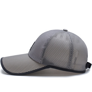 Summer Breathable Mesh Baseball Cap Adjustable Brim Sunshade For Adults Outdoor Use - Product Image 1