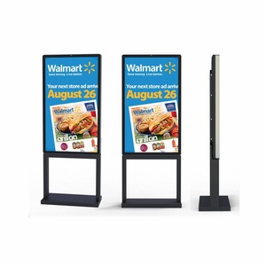 Nhà máy trực tiếp chuyên nghiệp kỹ thuật số Áp phích LCD Máy nghe nhạc quảng cáo cho ngân hàng sảnh trung tâm mua sắm 24/7 hoạt động độ sáng cao - Product Image 4