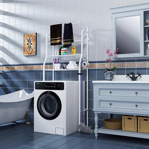 Estante de Almacenamiento para Baño, Organizador para Sobre la <span class=keywords><strong>Lavadora</strong></span> o el Inodoro, Envío Puntual - Product Image 4