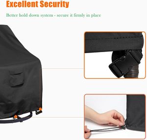 420D High Quality Heavy Duty Outdoor <strong>Sofa</strong> Chair Patio Garden <strong>Plastic</strong> Furniture <strong>Cover</strong> Waterproof - Product Image 4