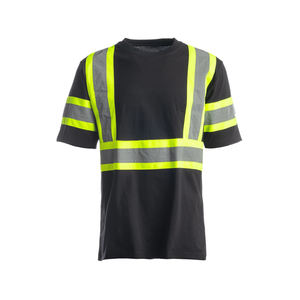 Camisa de Trabajo Reflectante de Alta Visibilidad para Hombre, 100% Poliéster, Absorbe la Humedad, Certificación ANSI/ISEA 107 Clase 2/3, Ropa de Seguridad - Product Image 1