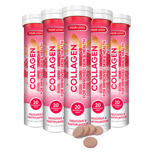 תוספי תזונה 4 חבילות 20 pcs ויטמין b6 מולטי ויטמין c יעיל לוח קולגן - Product Image 1