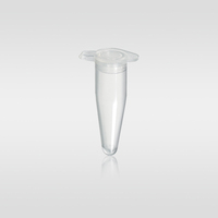 Vente en gros 0.5ml 1.5ml 2ml 5ml 50ml Tube à centrifuger Micro tube à centrifuger jetable en plastique pour laboratoire
