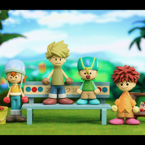 Accessoires suspendus de dessins animés, cadeaux, figurine d'anime japonaise authentique <span class=keywords><strong>Digimon</strong></span> Adventure, porte-clés, boîte mystère - Product Image 3