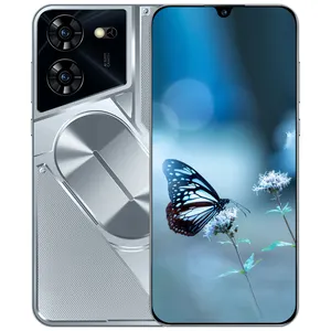 Yeni orijinal Pova 5 Pro 7.3 inç 16GB + 1TB Android smartphone 5G izin telefon HD ekran kilidi cep telefonu