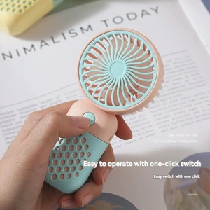 2024 Cute <b>USB</b> <b>Mini</b> <b>Fan</b> Portable Handheld <b>Fan</b> Rechargeable <b>Mini</b> Pocket Size Low Noise Small Electric Cartoon <b>USB</b> <b>Fan</b> - Product Image 3