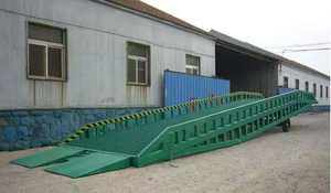 Rampa Mobile Idraulica per Carico e Scarico <span class=keywords><strong>Container</strong></span>, Capacità 10 Tonnellate, Rampa per Carrelli Elevatori - Product Image 3