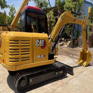 Mini-excavatrice d'occasion CAT 305.5E |   Petite pelle hydraulique |   Machinerie de construction multifonctionnelle à économie de carburant - Product Image 1