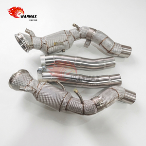 Collecteurs d'échappement haute performance en acier inoxydable pour <span class=keywords><strong>Ferrari</strong></span> 12 Cylindres V12 avec isolation thermique - Product Image 2