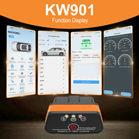 KONNWEI fábrica KW903 coche Obdii escáner ELM327 Blue-Tooth 4,0 escáner de diagnóstico para Android e Ios Windows