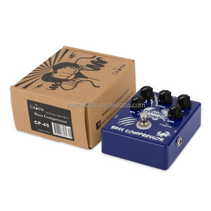 Caline CP-45 <span class=keywords><strong>Basse</strong></span> Pédale <span class=keywords><strong>Compresseur</strong></span> True Bypass avec Boîtier En Alliage D'aluminium - Product Image 6