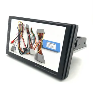 Toptan kişisel dvd oynatici ekran-1 Din 7 inç araba video üreticisi kişiselleştirilmiş kişiselleştirme sağlayın 2 + 32G 4 + 64G DSP Carplay hiFi IPS ekran FM AM RDS yüksek çözünürlüklü