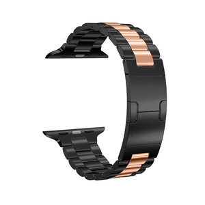 Correa de Acero Inoxidable para <span class=keywords><strong>iWatch</strong></span> 10 con Cierre de Mariposa, 190mm de Longitud, Venta Internacional - Product Image 6