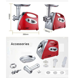 เครื่องหั่นเนื้อสแตนเลส 3-in-1 อุปกรณ์ครัวเรือน 600W รับประกัน 1 ปี อะไหล่ฟรี OEM ทองแดง CB เครื่องหั่นเนื้อครัว - Product Image 5