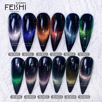 Vente chaude Laser Cat Eye Magnétique Miroir Poudre Holographique Chrome Caméléon Cosmétique Pigment pour Nail Art