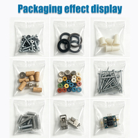 Machine automatique de comptage et d'emballage pour écrous, boulons, petites pièces en plastique, rivets, boutons, attaches, bonbons, sachets et vis