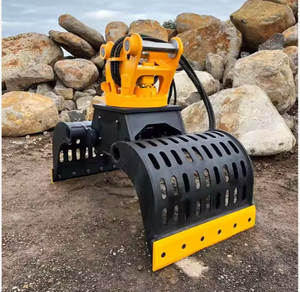 खुदाई के लिए खुदाई लॉग इन उत्खनन अपशिष्ट उपचार उपकरण के लिए हाइड्रोलिक लकड़ी हड़प - Product Image 3