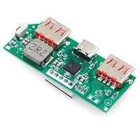 Module de batterie externe à charge rapide numérique EParthub IP5356 5V 3A, avec boost Li-ion 3V7, USB-C PD QC 22W, affichage LED, pour téléphone DIY
