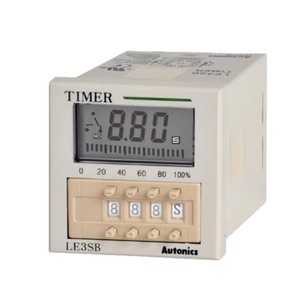 Autonics <b>Timer</b> Le3sb Digital Industrial Electronic Control 8.80s Display - Product Image 1