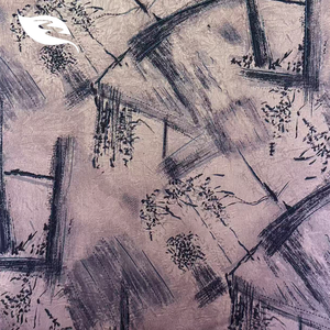 <span class=keywords><strong>Tissu</strong></span> satiné double face 160 GSM gaufré imprimé or, motif marbré <span class=keywords><strong>fluide</strong></span> artistique, pour Abaya et Kaftan de haute couture - Product Image 2