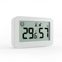 Termómetro Higrómetro Digital LCD para el Hogar, Mini Monitor Portátil de Temperatura y Humedad Interior, Pronóstico del Tiempo WiFi, ABS ODM