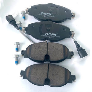 8V0 698 151 D1760 de alta calidad con pastillas de freno de perno de línea de alarma pastillas de freno delanteras para FAW Audi A3 - Product Image 1