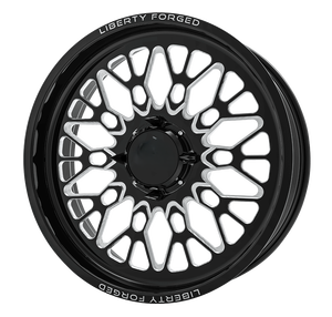 Jante forgée monobloc SHIN-504 26x16 5x127 -101 Offset brossée, capacité de charge de <span class=keywords><strong>3500</strong></span> lb pour camions - Product Image 2