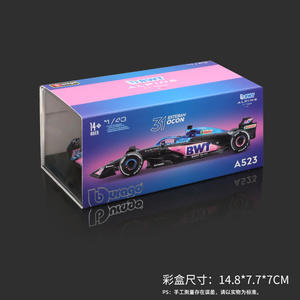 Bburago 2023, Escala 1/43, BWT <span class=keywords><strong>Alpine</strong></span> # 10 # 31 Autos de Colección de Fórmula 1 de Tapa Dura, Modelo de Metal Fundido a Presión, Juguetes de Autos Deportivos - Product Image 6