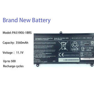 100% Новый Сменный аккумулятор для ноутбука PA5190U-1BRS для Toshiba Satellite Click 2 Pro P30W-B P35W P35W-B3226 - Product Image 2