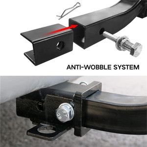 Rastrelliera per bicicletta montata su rimorchio portabiciclette portabiciclette per auto 4 bici - Product Image 3