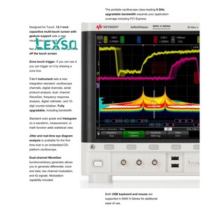 Keysight Technologies DSOX6002A InfiniiVision 6000 X Series, ออสซิลโลสโคป 1GHz, 2 ช่องสัญญาณอะนาล็อก lexso - Product Image 4