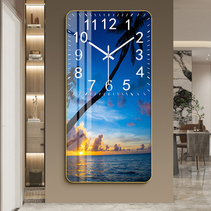 Orologio da parete moderno <span class=keywords><strong>studio</strong></span> scandinavo scenario di casa mare moda semplice orologio silenzioso orologio creativo - Product Image 3