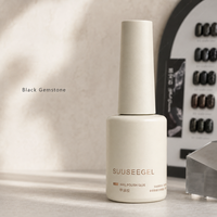 BelloGel – Kit de vernis gel UV liquide œil de chat noir de luxe, 10 couleurs, 15 ml en flacon, pour nail art gothique et de soirée