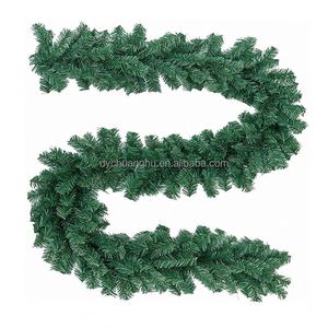 Wholesale Cross Border <b>Christmas</b> Tree PVC 1.8-2.7meter Light Vine <b>Christmas</b> Wreath Door Hanging Decorations <b>Christmas</b> Garland - Product Image 1