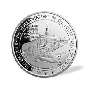 Đồng Xu Thử Thách 1776 Tuyên Ngôn Độc Lập Hoa Kỳ Quà Lưu Niệm Tiền Xu - Product Image 2