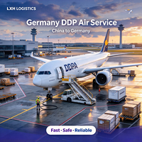 Service de fret aérien DDP Chine-Allemagne, livraison et ramassage en entrepôt FBA pour les vendeurs transfrontaliers