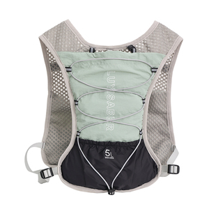 เสื้อกั๊กสำหรับวิ่งวิ่งมาราธอนกระเป๋าเป้สะพายหลังขี่5L สำหรับทุกเพศกลางแจ้งปีขายส่ง2025ให<span class=keywords><strong>ม</strong></span>่ - Product Image 1